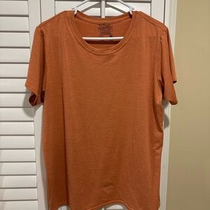 Patagonia Burnt Orange Capilene T-Shirt